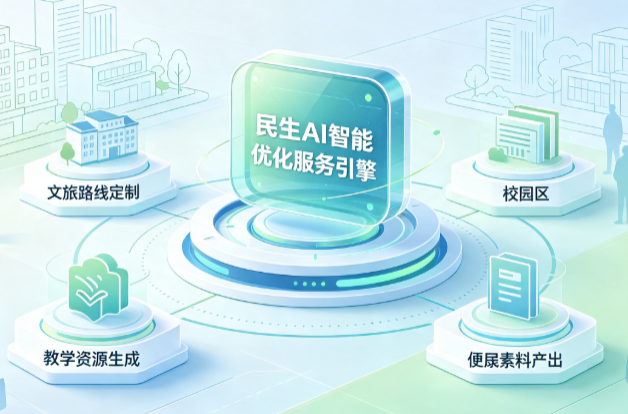 连城县AI普惠赋能民生服务 智能优化技术升级大众生活服务体验