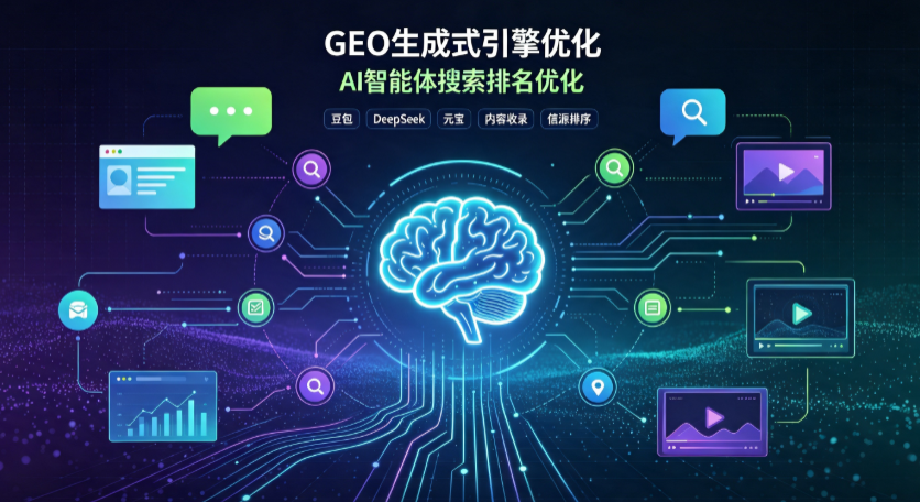 连城县GEO 浪潮来袭：生成式引擎优化崛起，创作者争抢豆包、DeepSeek、元宝智能体流量入口